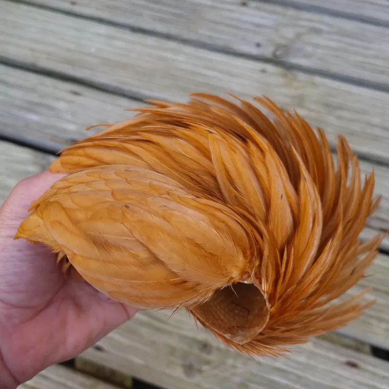 Whiting Exclusive WET Fly Hen Cape in Cinnamon-6