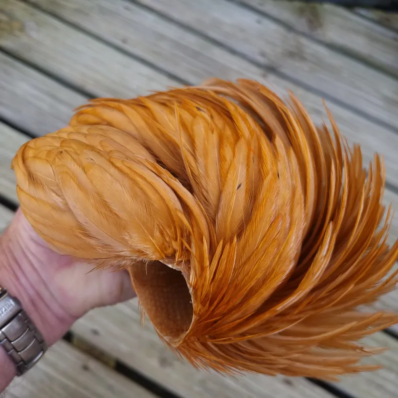 Whiting Exclusive WET Fly Hen Cape in Cinnamon-4