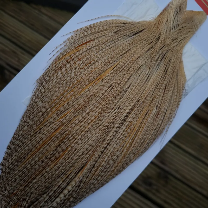 Whiting Pro-Grade Dry Fly Rooster Cape in Unique Variant A