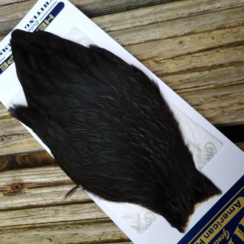 Whiting American Hen Cape in Natural Black-4