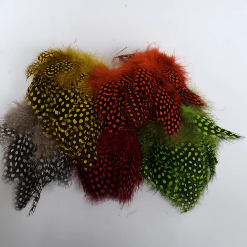 Natures Spirit Fish Hunter Large Dot Guinea Fowl Hackles