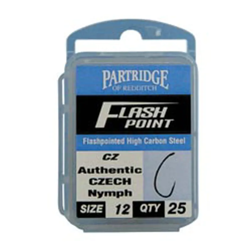 Partridge FlashPoint Old Sizing Authentic Czech Nymph CZ