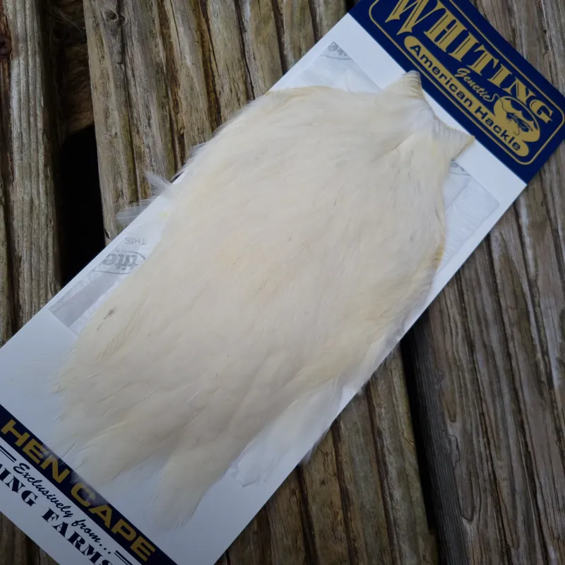 Whiting American Hen Cape in White