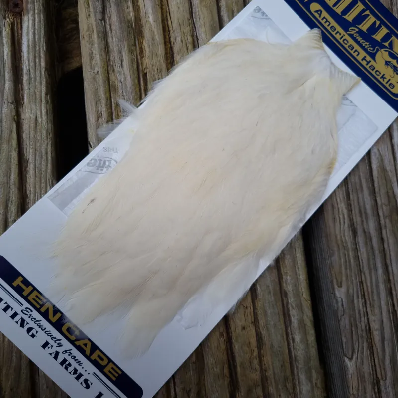 Whiting American Hen Cape in White-1