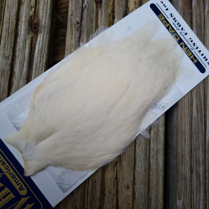 Whiting American Hen Cape in White-3