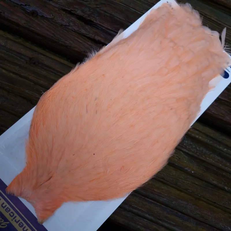 Whiting American Hen Cape in Salmon-3