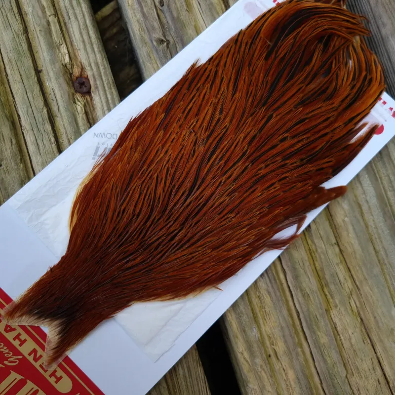 Whiting Hen Cape in Brown Furnace B-1