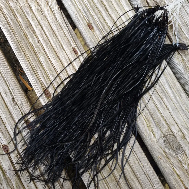Lakeland Fly-Tying Extra Select Dry Fly Saddle Hackle Packs The Baker's Dozen in Black