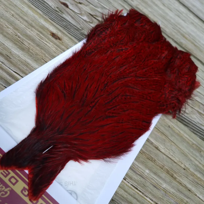 Whiting Coq de Leon Hen Cape in Speckled Red-1