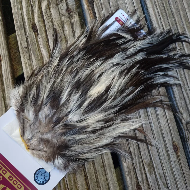 Whiting Coq de Leon Silver Grade Rooster Saddle in Unique Variant A-2