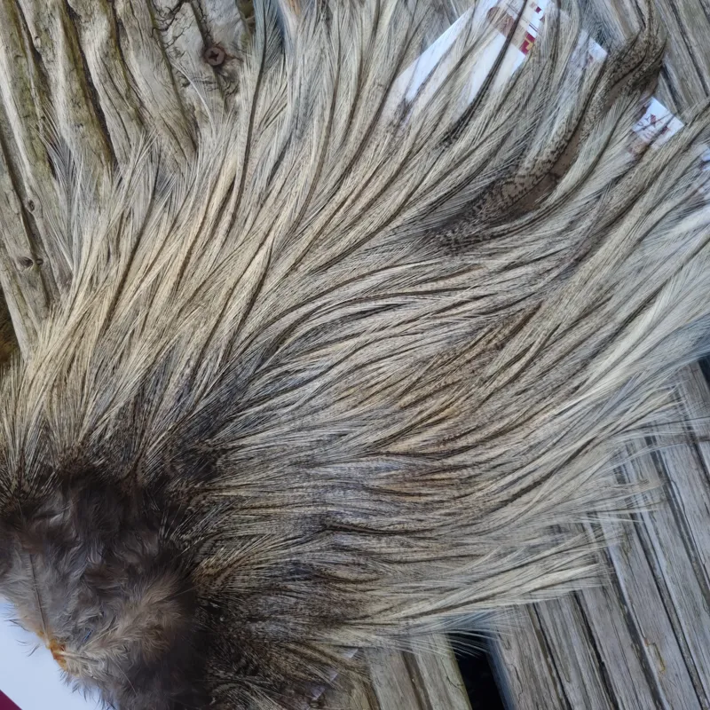 Whiting Coq de Leon Bronze Grade Rooster Saddle in Cream Badger B-3