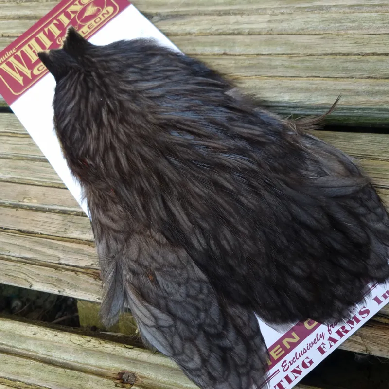 Whiting Coq de Leon Hen Cape in Natural Dun-3