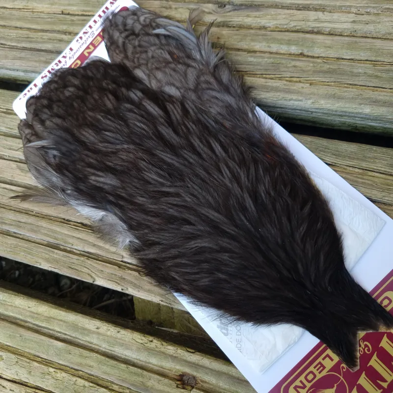 Whiting Coq de Leon Hen Cape in Natural Dun-5