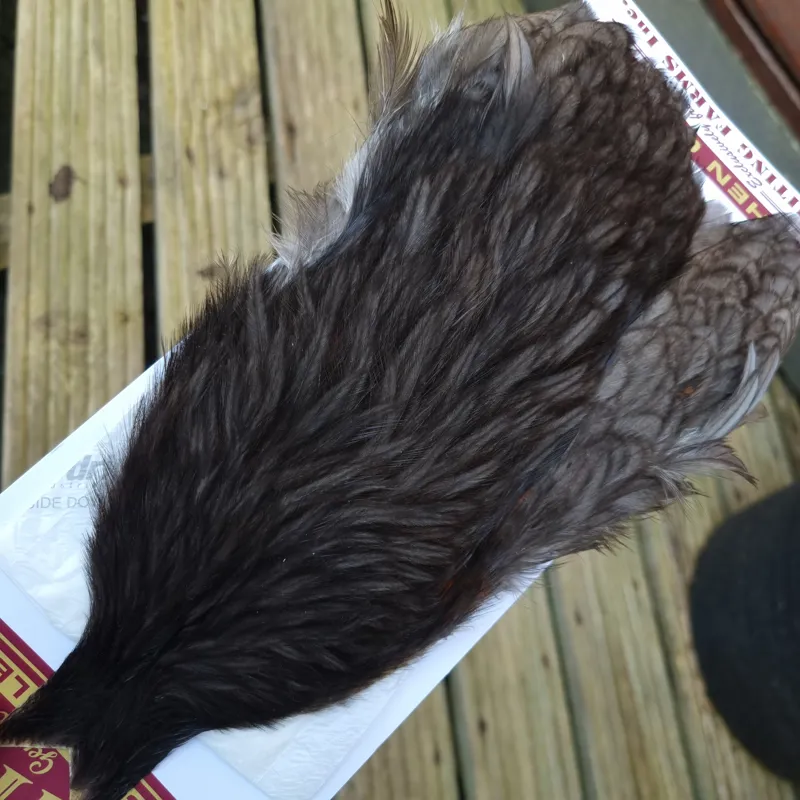 Whiting Coq de Leon Hen Cape in Natural Dun-4