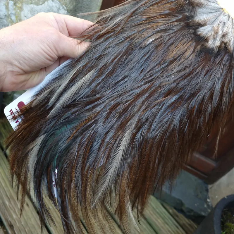 Whiting Bronze Grade Coq de Leon Rooster Saddle in Natural Dun A-3