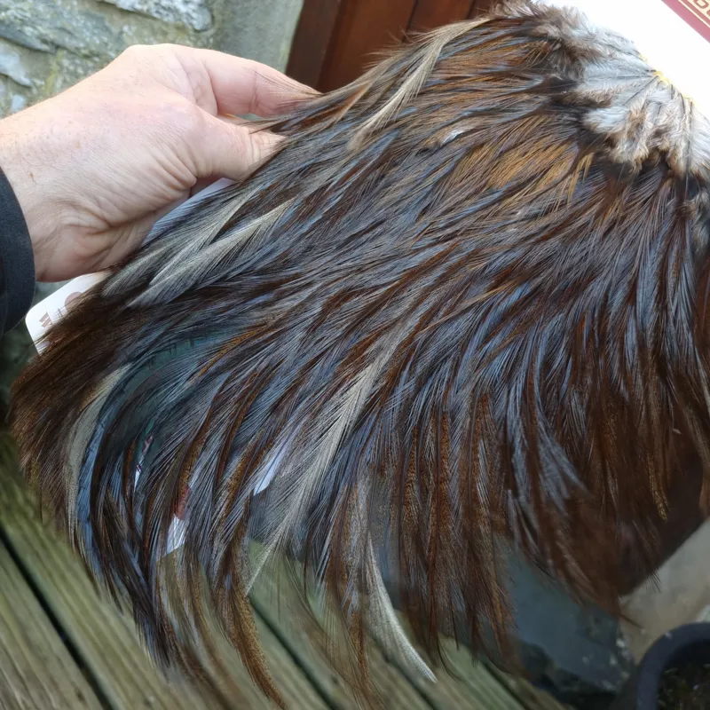 Whiting Bronze Grade Coq de Leon Rooster Saddle in Natural Dun A-6