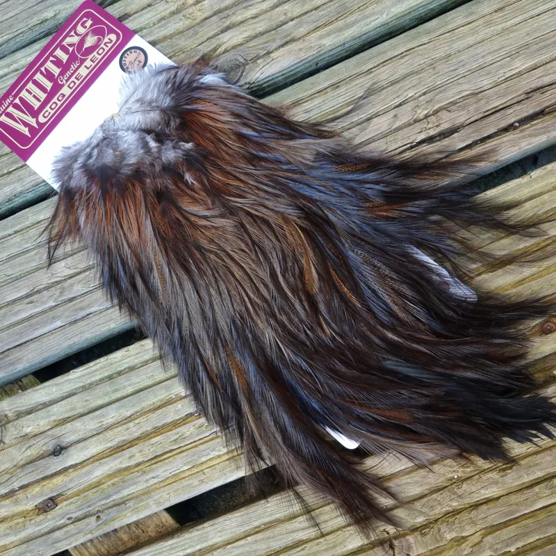 Whiting Bronze Grade Coq de Leon Rooster Saddle in Natural Dun B-6