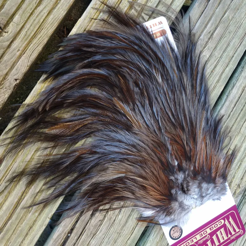 Whiting Bronze Grade Coq de Leon Rooster Saddle in Natural Dun B-4