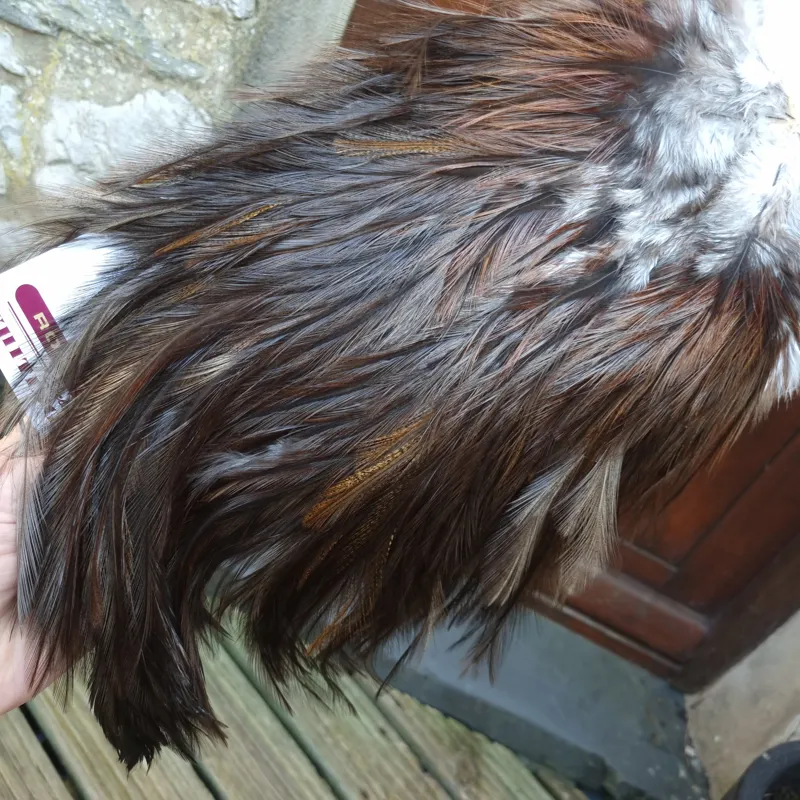 Whiting Bronze Grade Coq de Leon Rooster Saddle in Natural Dun B-7