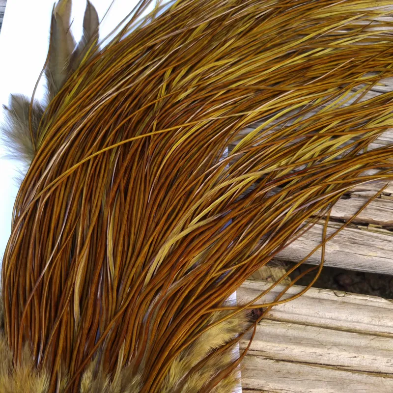 Whiting Pro-Grade Midge Rooster Saddle in White Dyed Dark Olive B Approx Tying Size 14 and stuffed with 16 18 20  and a few going smaller-3