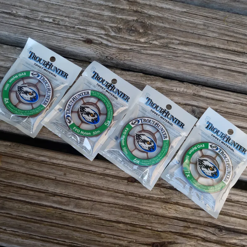 Trout Hunter Nylon EVO Tippet 50m Spools