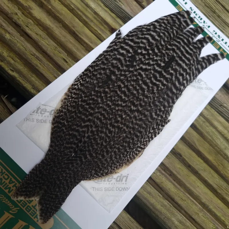 Whiting Hebert Miner Hen Cape in Grizzly C-3