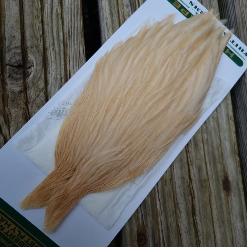 Whiting Hebert Miner Hen Cape in Light Ginger A-1