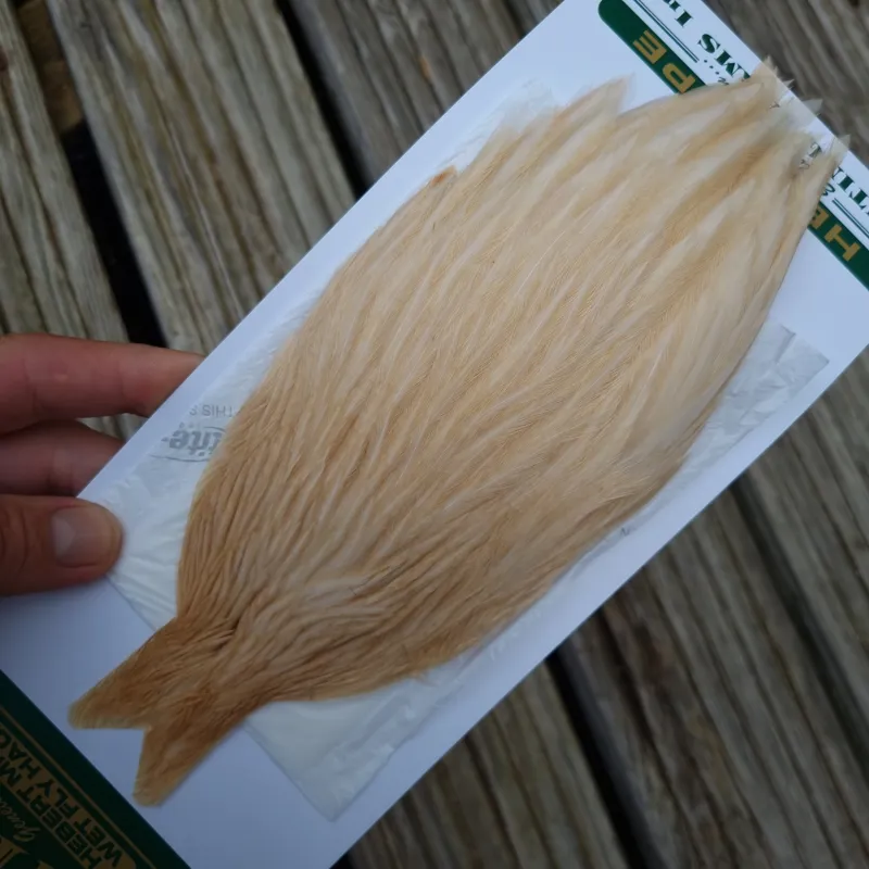 Whiting Hebert Miner Hen Cape in Light Ginger A-3