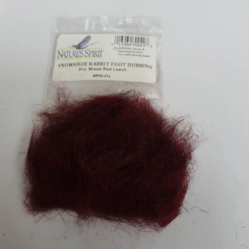 Natures Spirit Snowshoe Rabbit Foot Dubbing-1