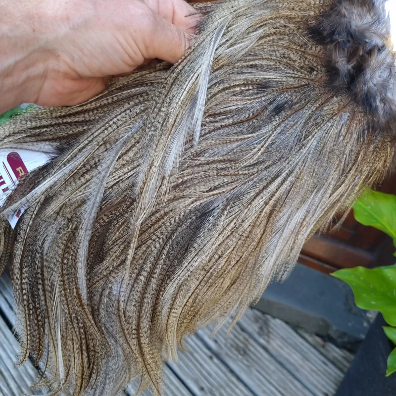 Whiting Coq de Leon Silver Grade Rooster Saddle in Light Pardo C-2