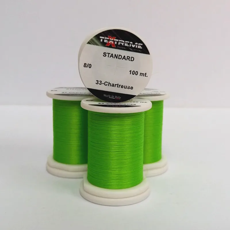 TEXTREME 8/0 Tying Thread in 33- Chartreuse