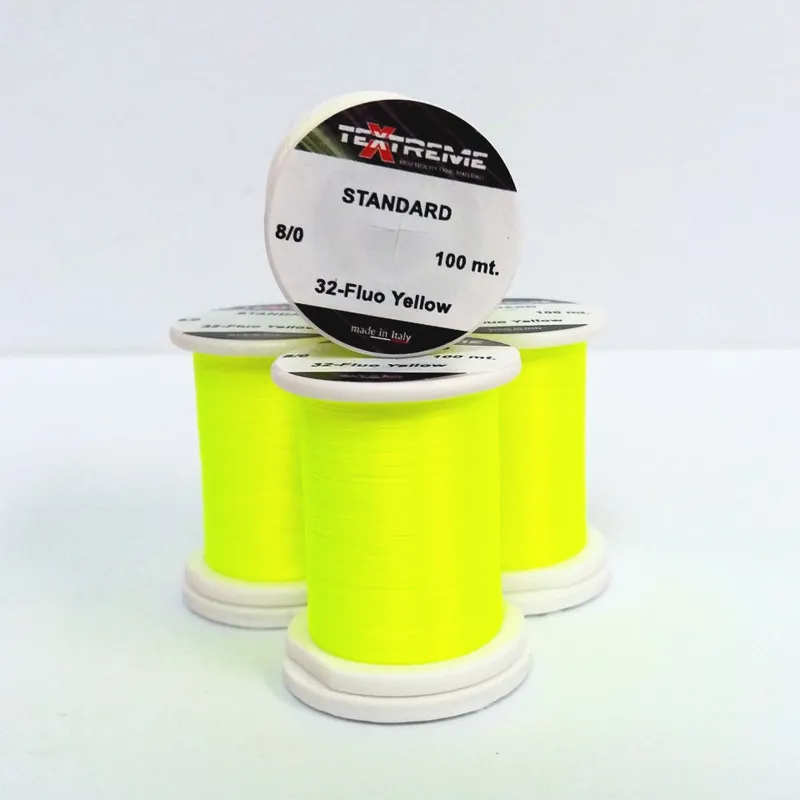 TEXTREME 8/0 Tying Thread in 32- Fluo Yellow