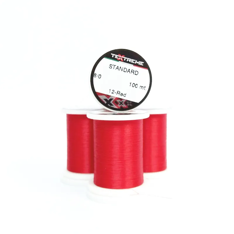 TEXTREME 8/0 Tying Thread in 12- Red