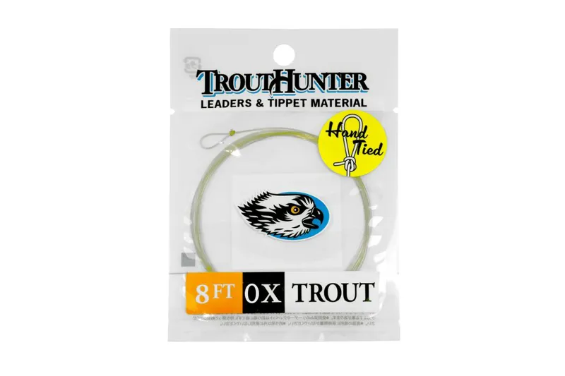 Trout Hunter Nylon Leader with Hand Tied Loops 8ft-1