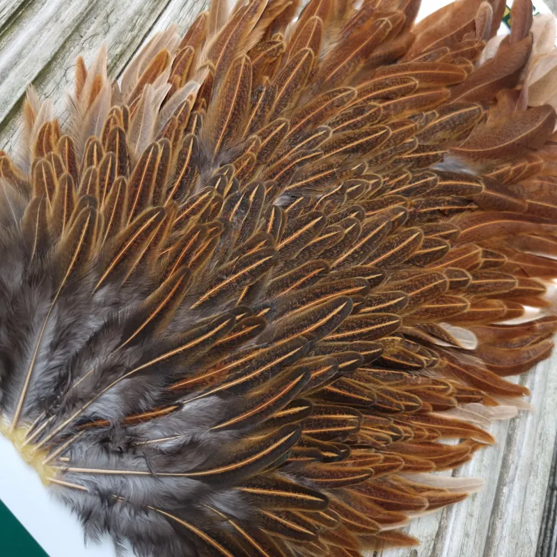 Whiting Hebert Miner Hen Saddle in Wild Type Brown-8