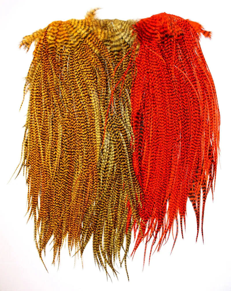 Whiting Eurohackle Grizzly Rooster Saddle