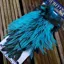 Whiting American Rooster Saddle in Silver Badger Dyed Silver Dr.Blue