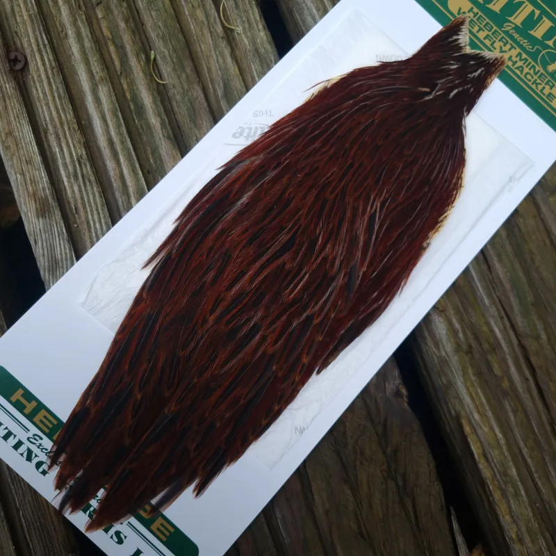 Whiting Hebert Miner Hen Cape in Brown D Furnace-2