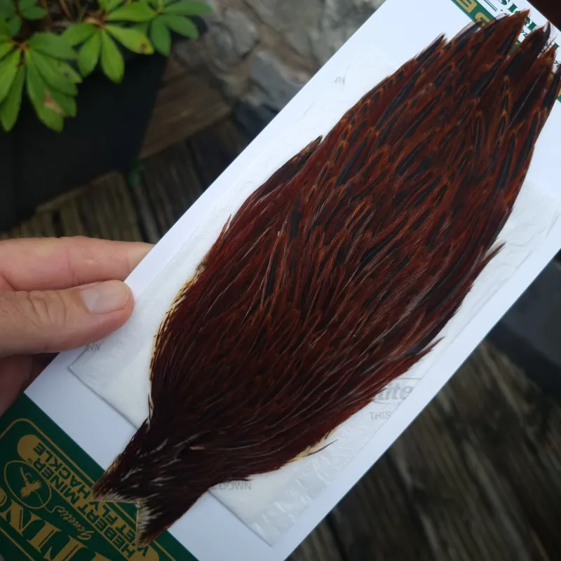 Whiting Hebert Miner Hen Cape in Brown D Furnace-1
