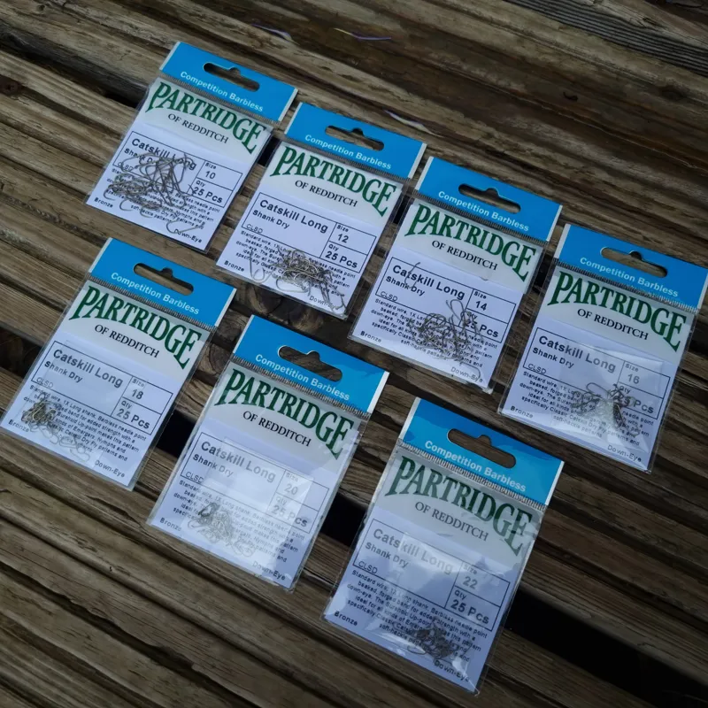 Partridge Catskill Long Shank Dry CLSD 25 per pack-1