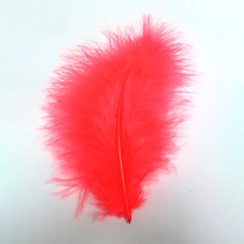 Flybox Premium Marabou in Fl.Hot Coral