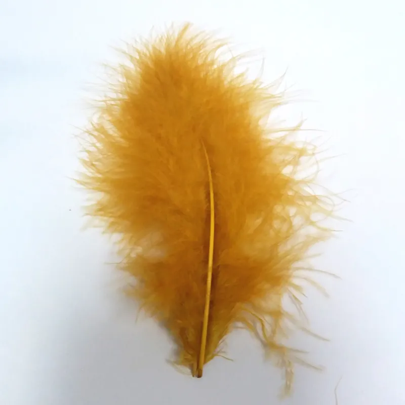 Flybox Premium Marabou in Golden Olive