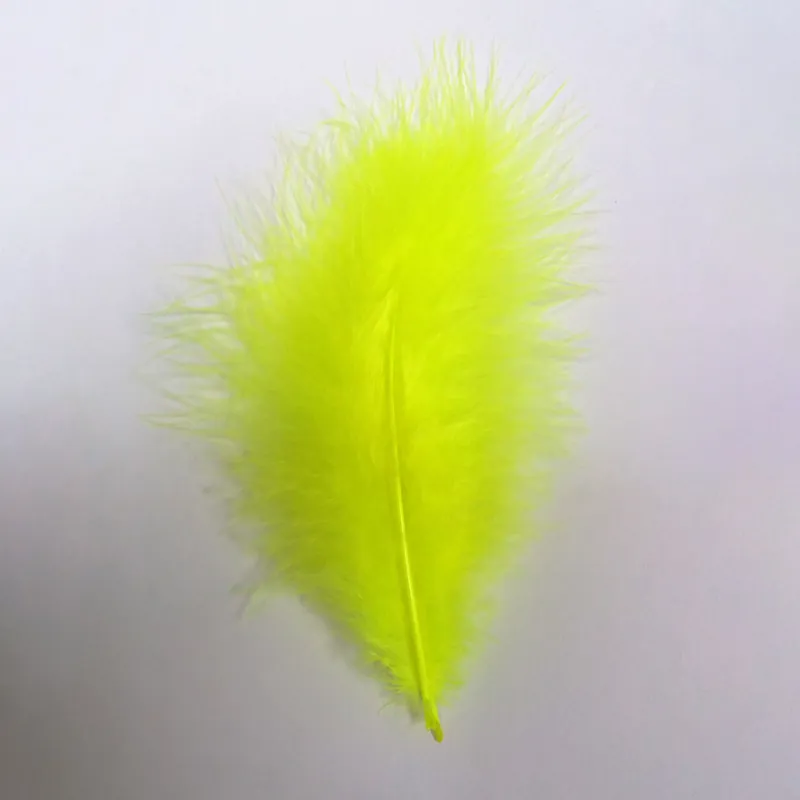 Flybox Premium Marabou in Neon Yellow