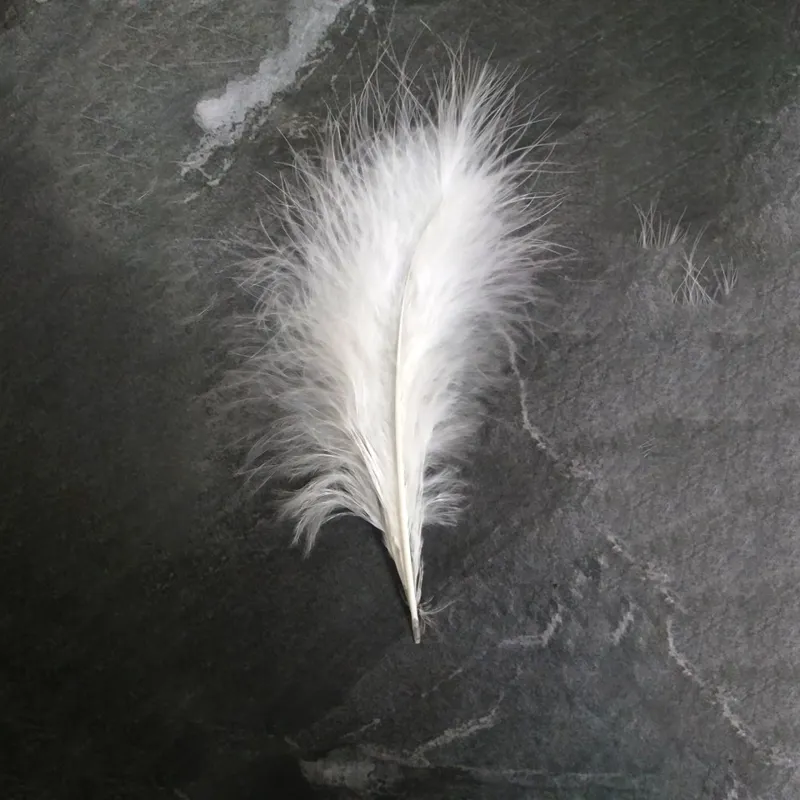 Flybox Premium Marabou White