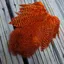 Whiting Rooster Soft Hackle with Chickabou in Grizzly Dyed Orange