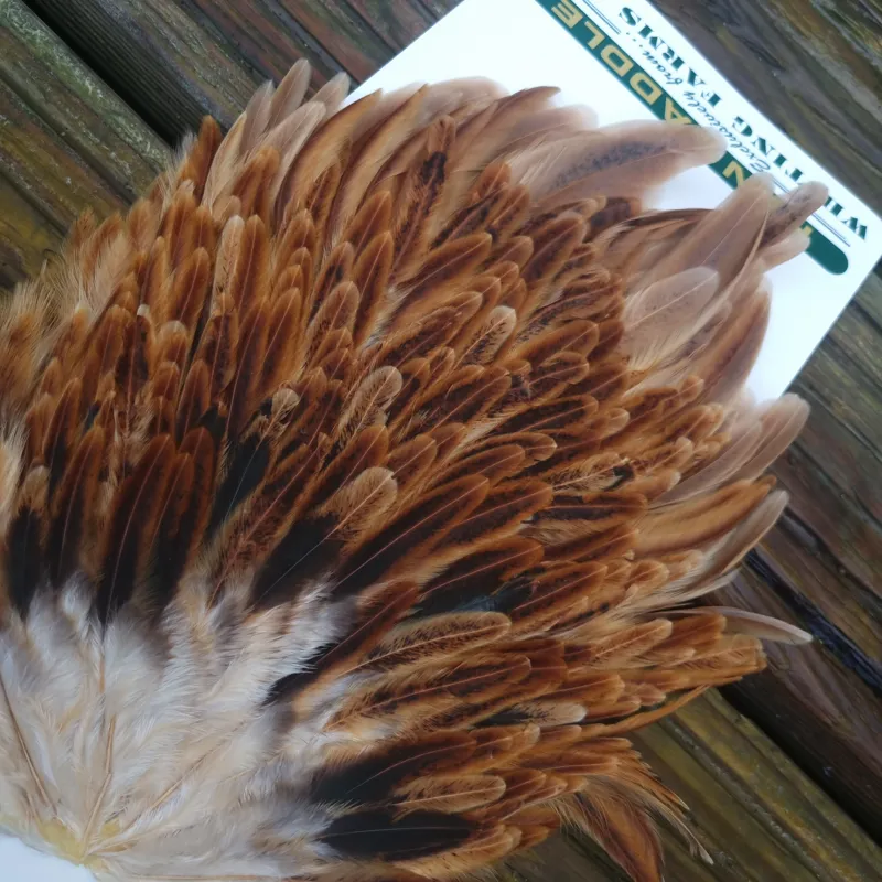 Whiting Hebert Miner Hen Saddle in Brown-4