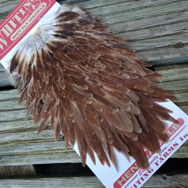 Whiting Hen Saddle in Brown