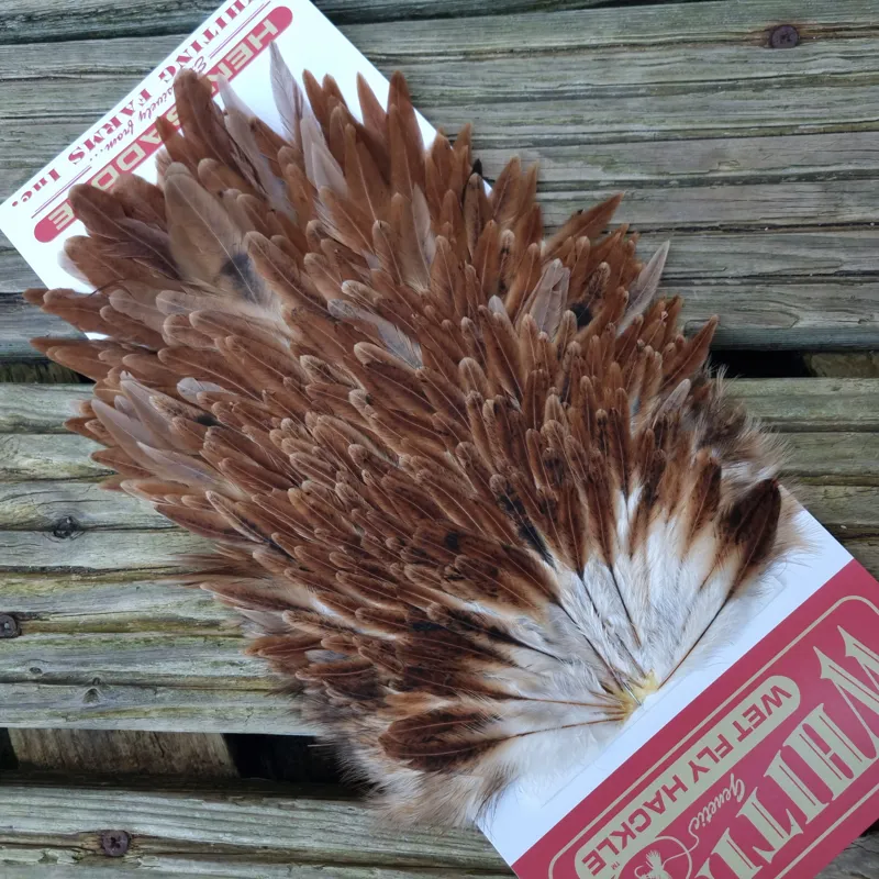 Whiting Hen Saddle in Brown-1