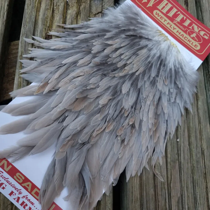 Whiting Hen Saddle in Natural Dun-1