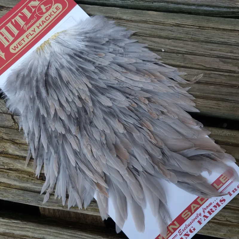 Whiting Hen Saddle in Natural Dun-3